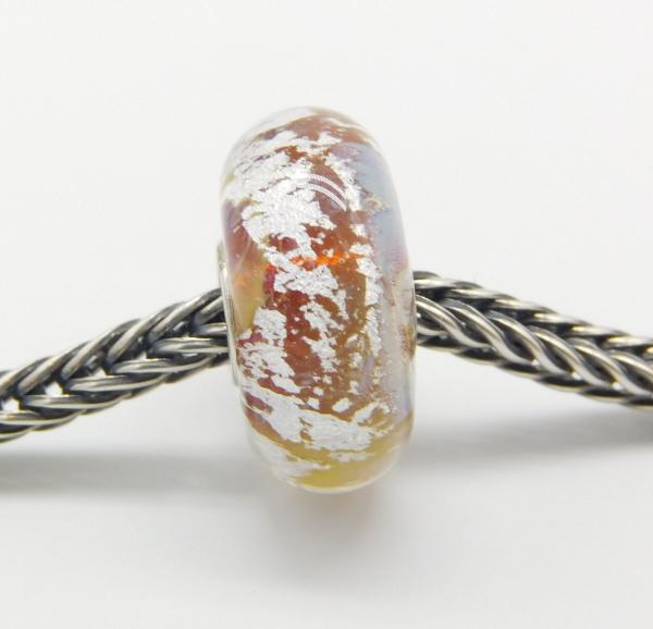 Halo Earthbead Snow - Elfbeads Glas - Originalfoto